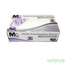 Load image into Gallery viewer, Nitrile Gloves 100 pcs/box
